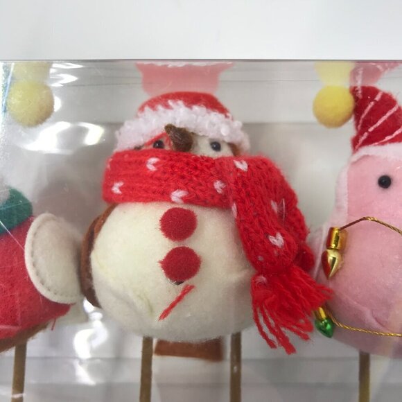 NWT Target Wondershop Featherly Friends fabric birds, set of 3.  Holiday - Picture 7 of 11